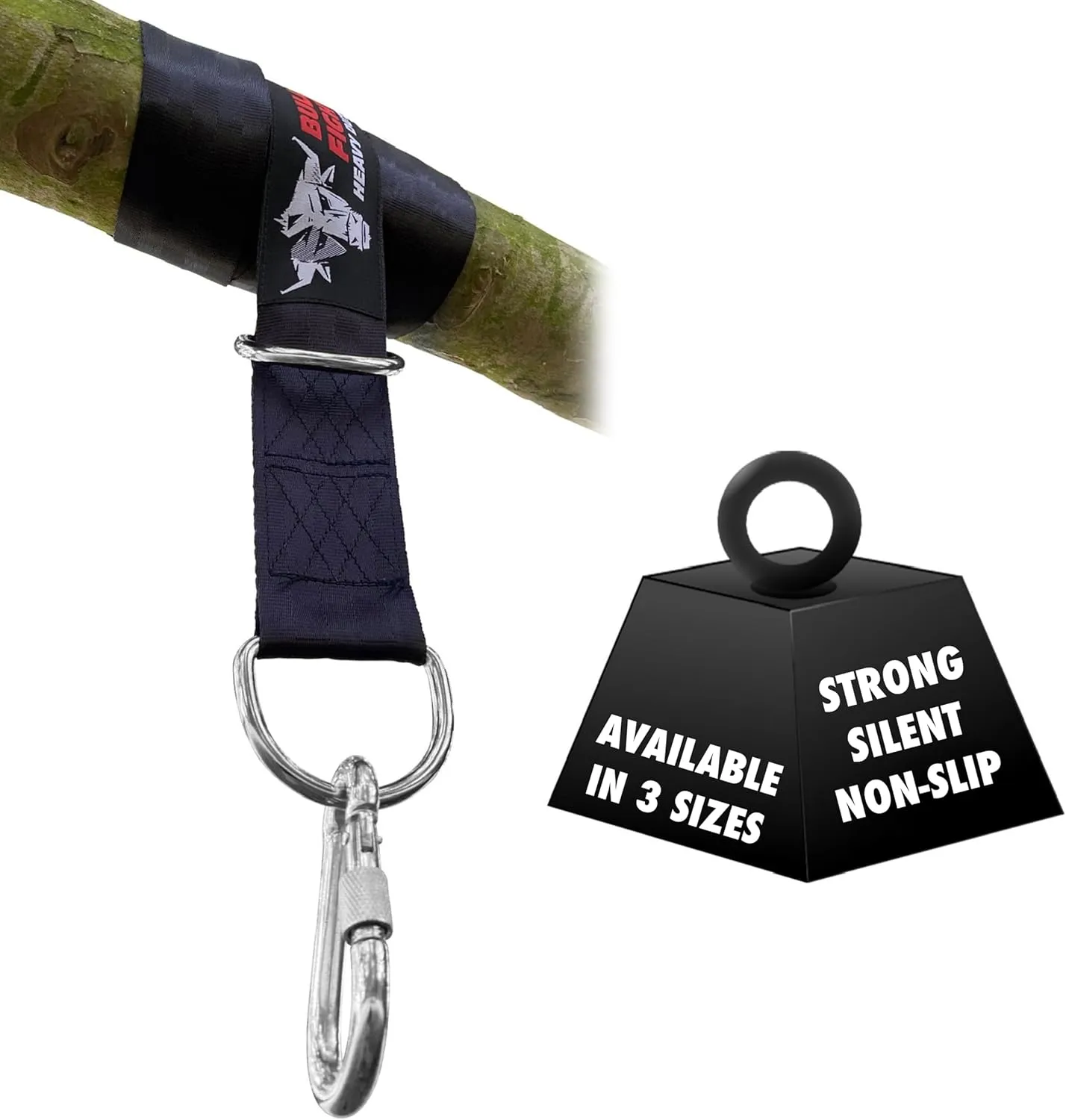 Punch Bag Hanging Strap – Silent, Strong, Non-Slip – Available in 3 Sizes