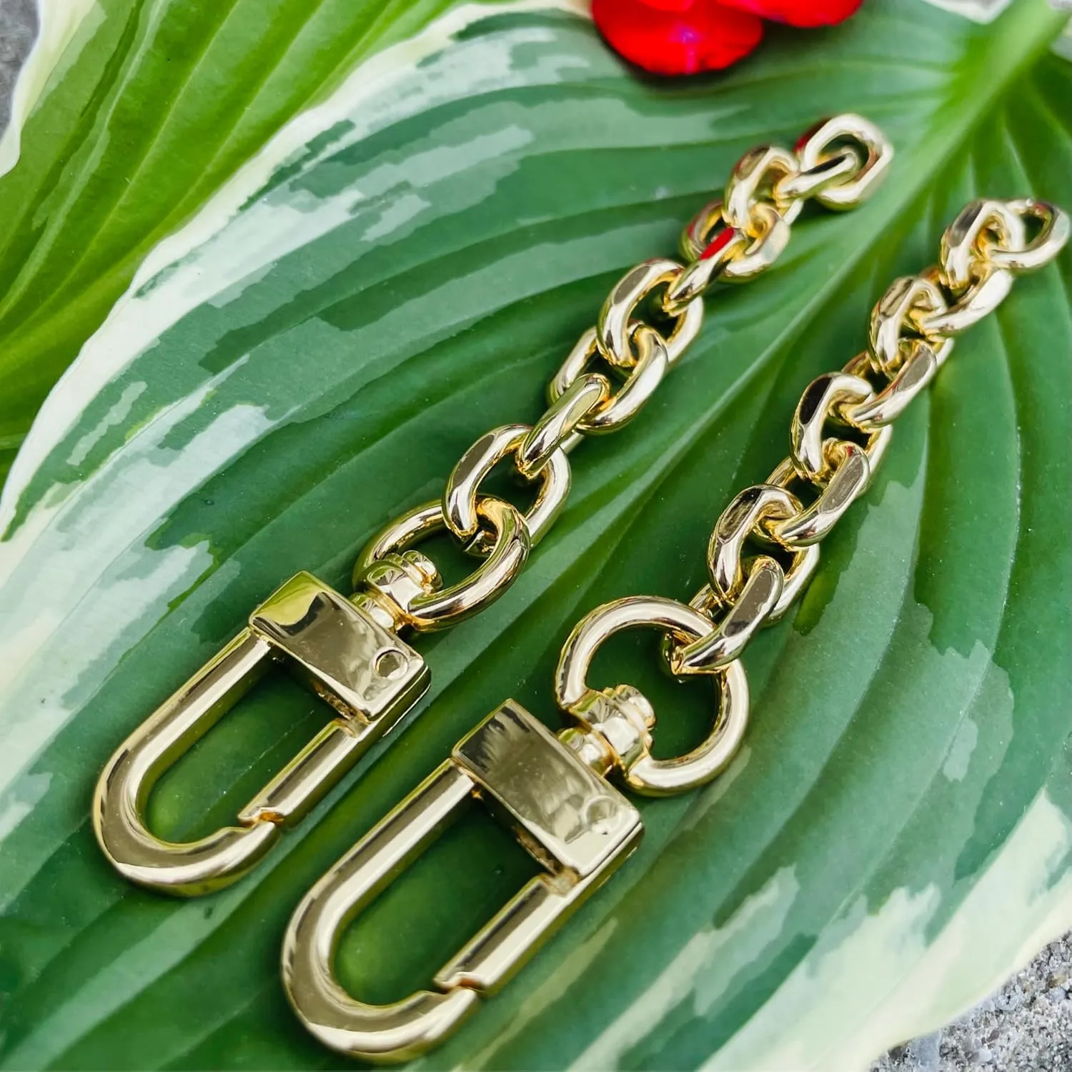 Purse Strap Extender Replacement Bag Chain Strap Replacement for Shoulder Crossbody RLarge3inch