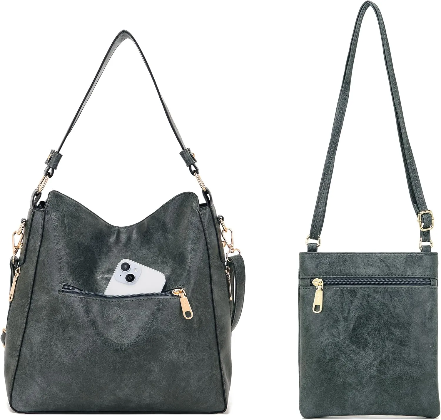 Purses For Women Handbags And Wallet Set Large Hobo Crossbody Bag Ladies Purse Totes 4 PCS