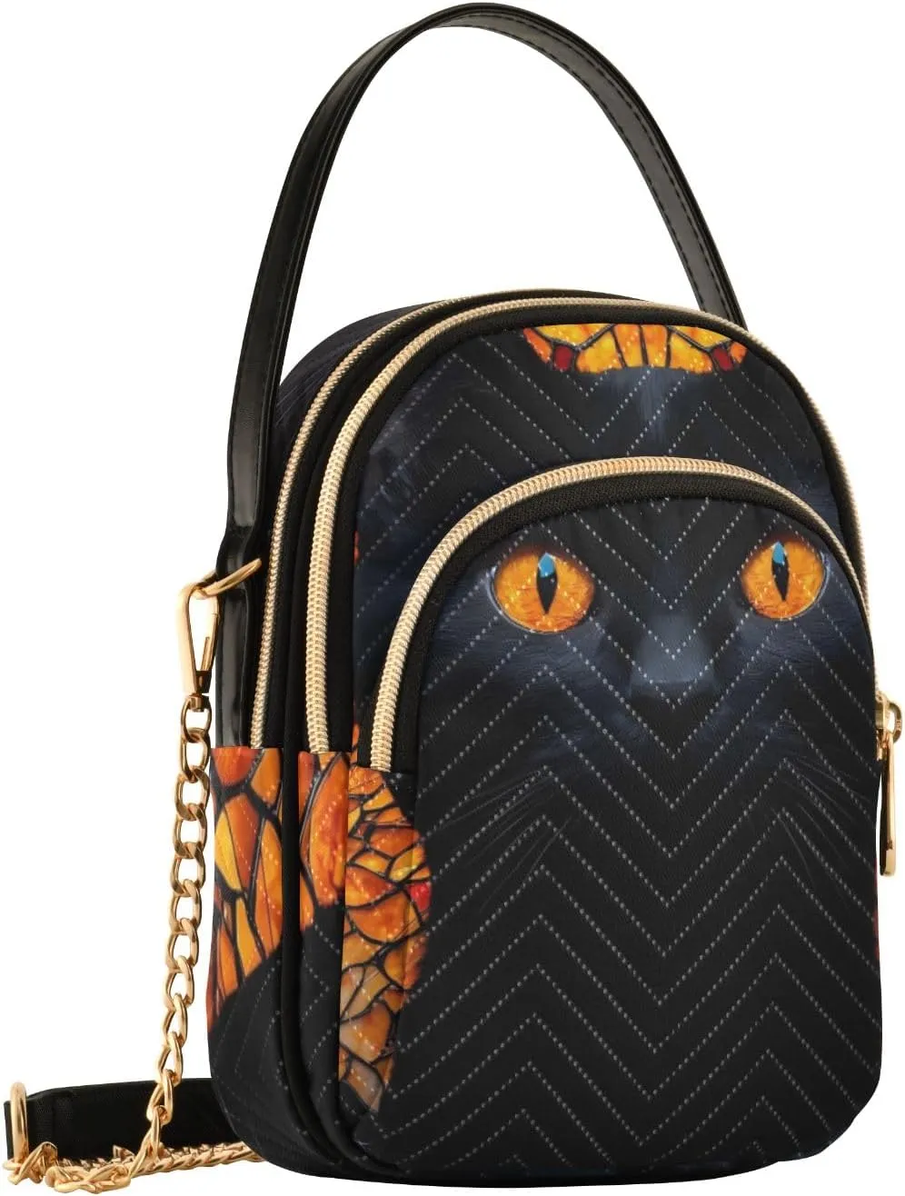 Quilted Crossbody Bag Small Shoulder Purse Women's Handbags Phone Purse with Chain