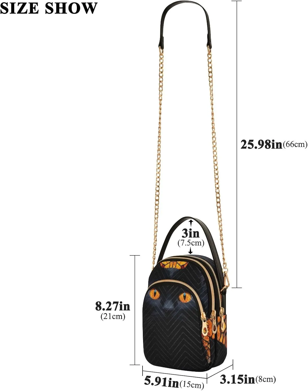 Quilted Crossbody Bag Small Shoulder Purse Women's Handbags Phone Purse with Chain