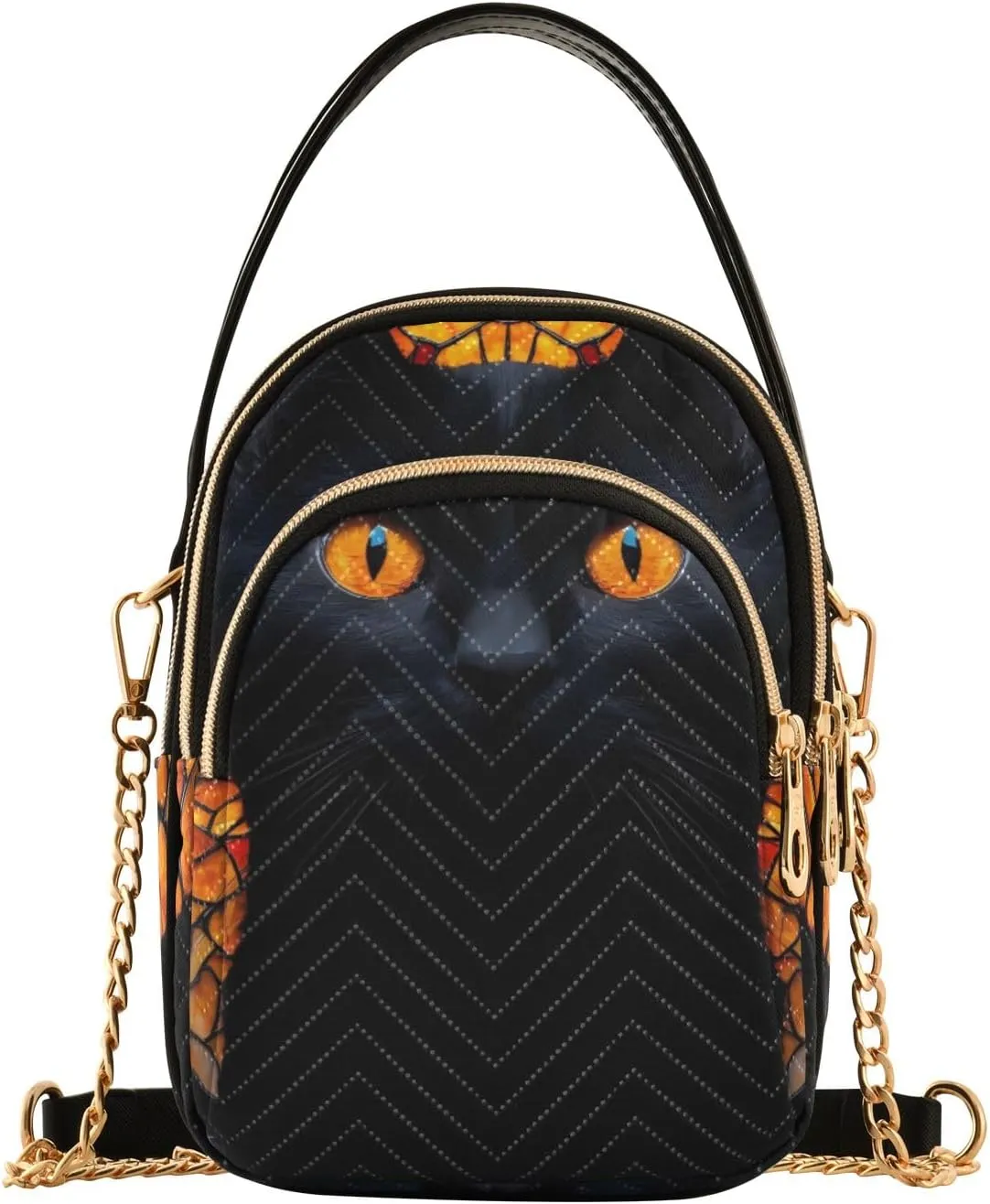 Quilted Crossbody Bag Small Shoulder Purse Women's Handbags Phone Purse with Chain