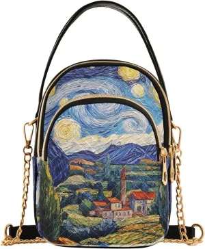 Quilted Shoulder Bags for Women Cell Phone Purse Crossbody