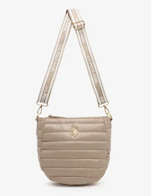 QUILTED U CROSSBODY
