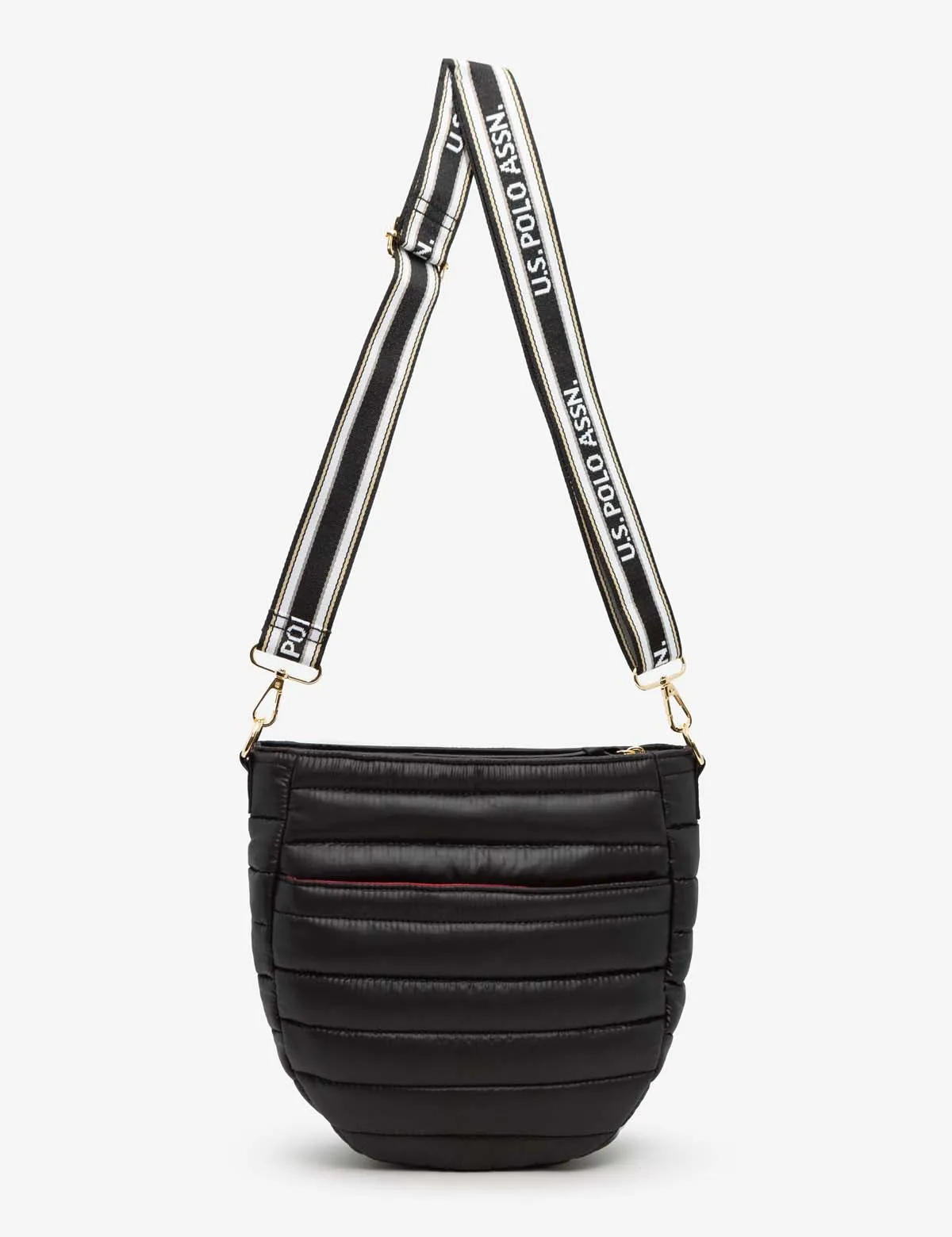 QUILTED U CROSSBODY