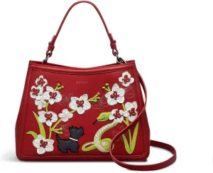 RADLEY London Lunar New Years Women's Medium Leather Ziptop Satchel Bag