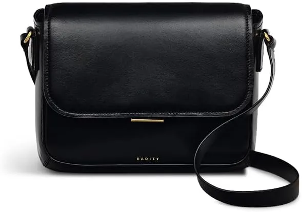RADLEY London Mells Manor Women’s Medium Leather Flapover Crossbody Bag