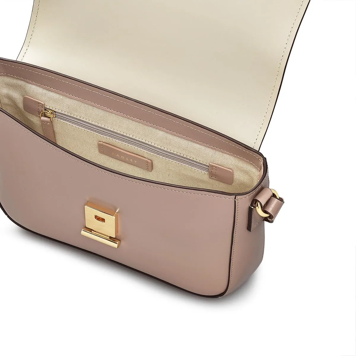RADLEY London Mells Manor Women’s Medium Leather Flapover Crossbody Bag