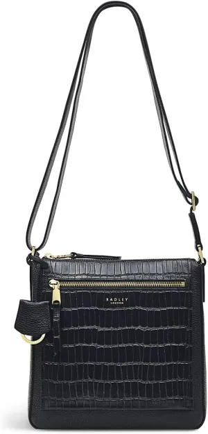 RADLEY London Pear Gardens - Faux Croc - Small Ziptop Crossbody
