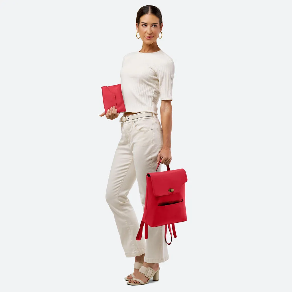 Removable Global reach Courteous with Large Clutch/Crossbody Cynthia Backpack The -