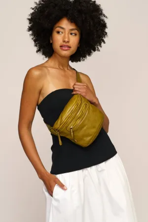 Rider Crossbody Sling Bag - Pistachio Green