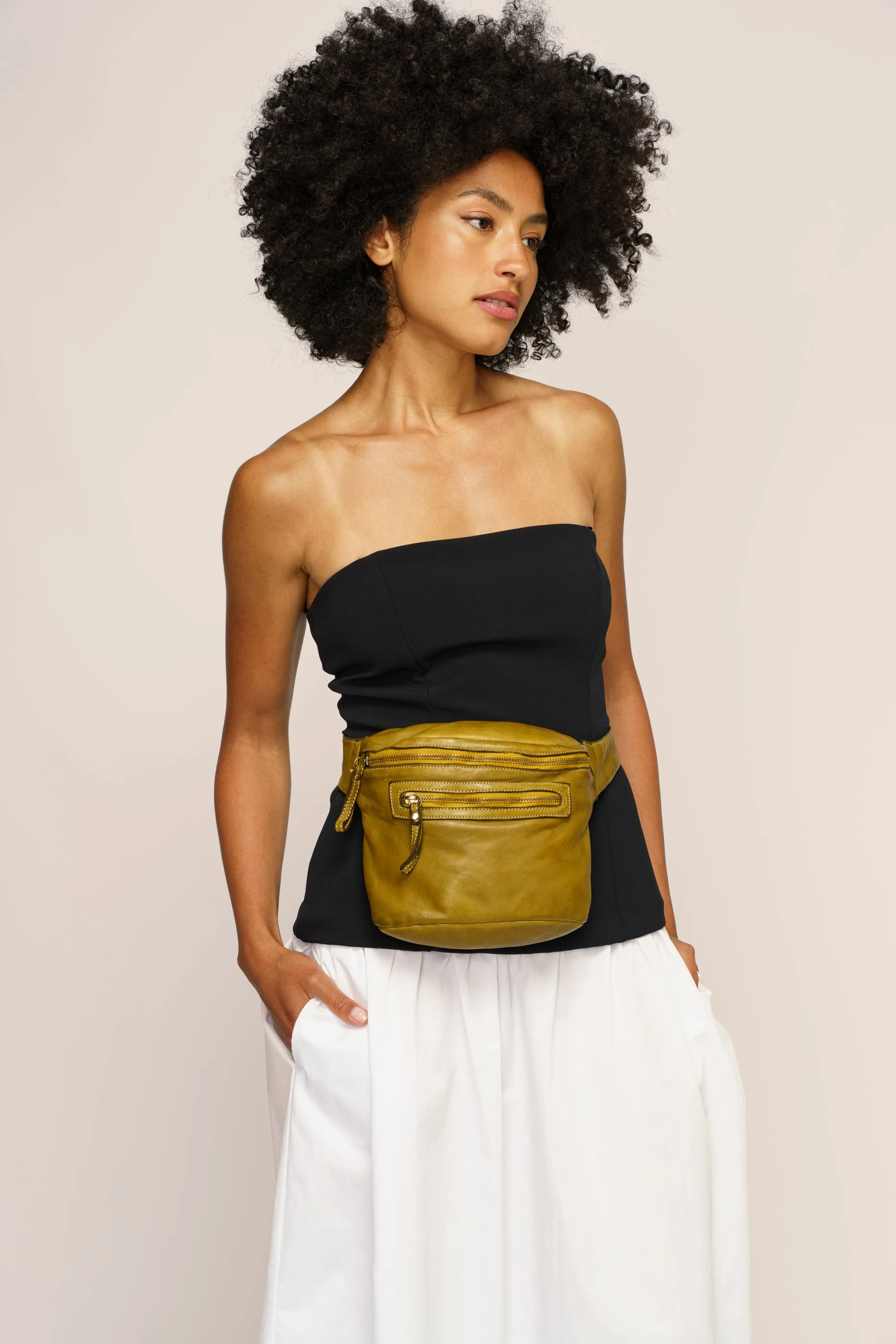 Rider Crossbody Sling Bag - Pistachio Green