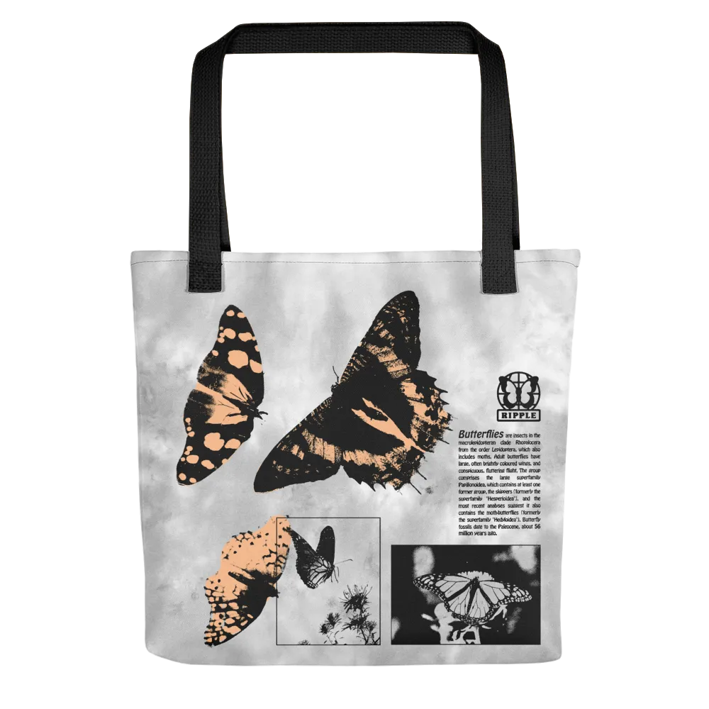 Ripple Butterfly Cloud Wash Tote