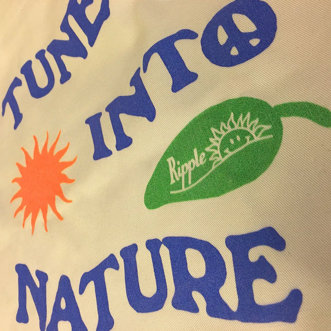 Ripple Tune Into Nature Organic Tote Bag