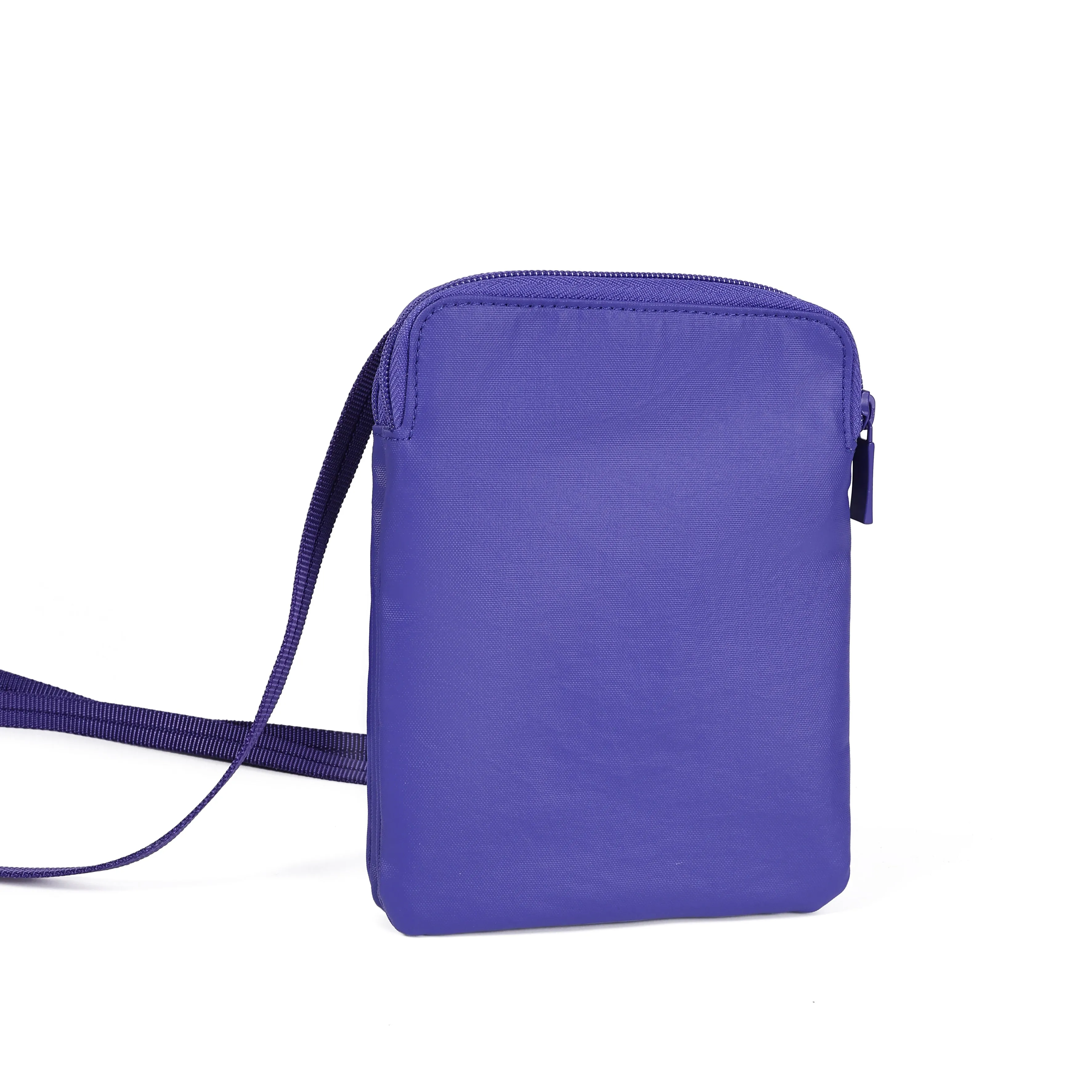 Rupee Rfid Passport Holder Creased Royal Blue