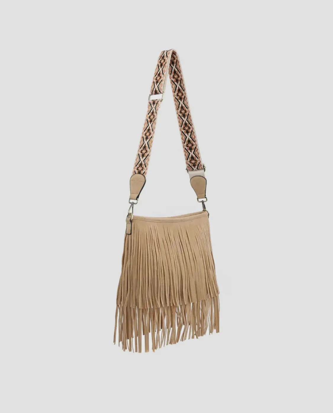 Sadie Suede Fringe Crossbody