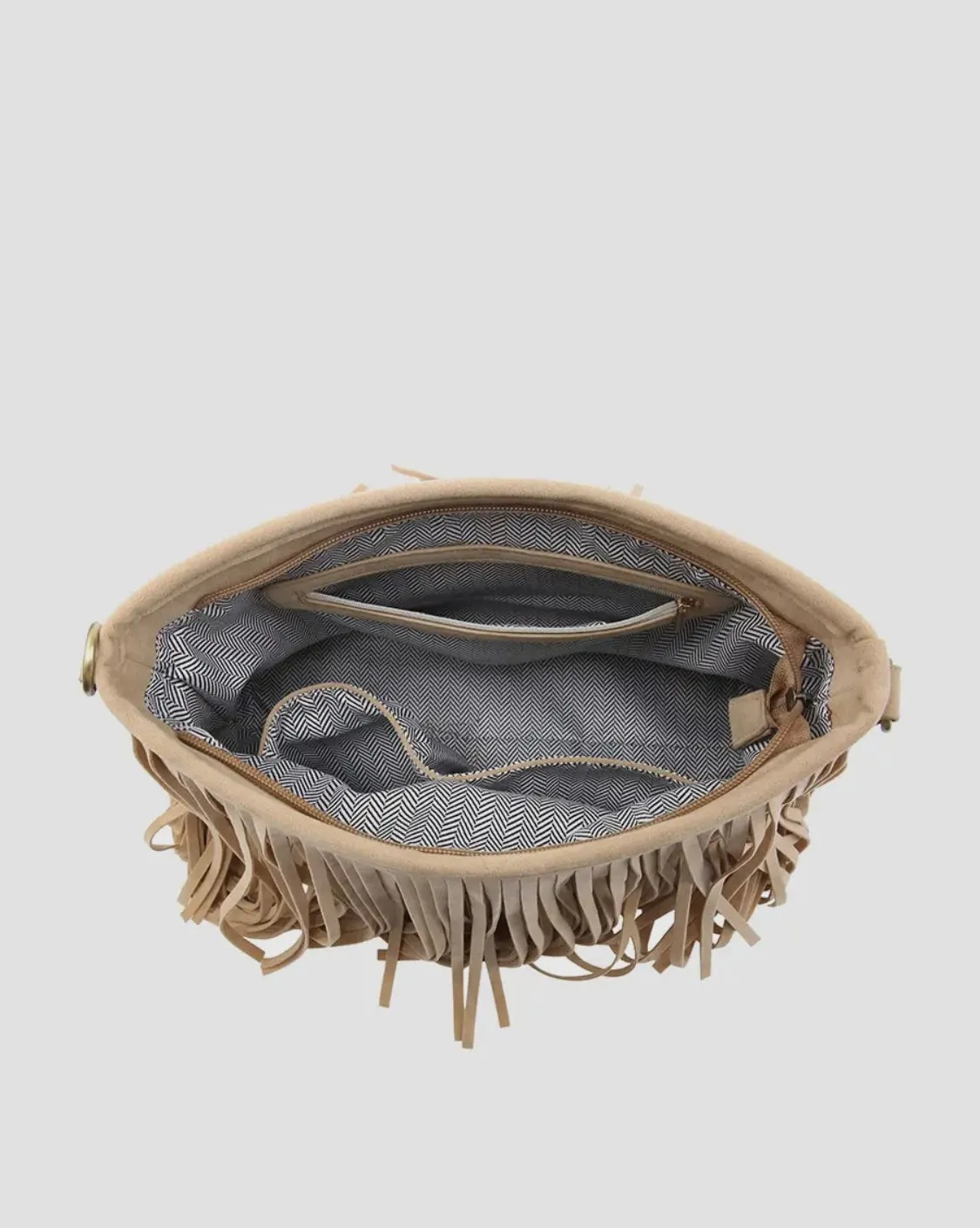 Sadie Suede Fringe Crossbody