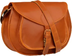 Satchel And Fable Handmade Vintage Crossbody Leather Bags for Women Shoulder Handbag