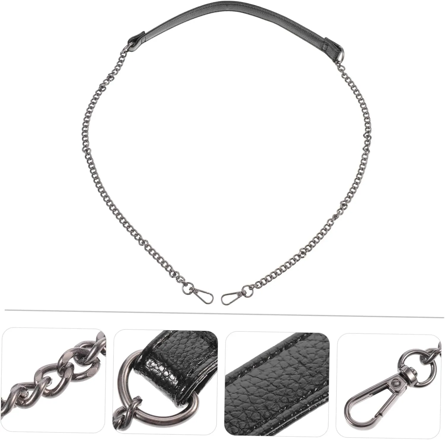SEWOART Elegant Alloy Bag Chain Interchangeable Purse Strap for Shoulder Crossbody Bag Fashion Accessory for Women's Handbags
