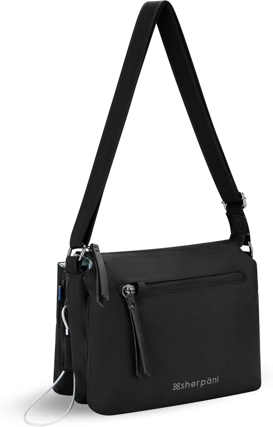 Sherpani Mei, Anti Theft Crossbody Purse, Lightweight Cross Body Bag, Fashion Trio Bag for Women with Metal Hardware