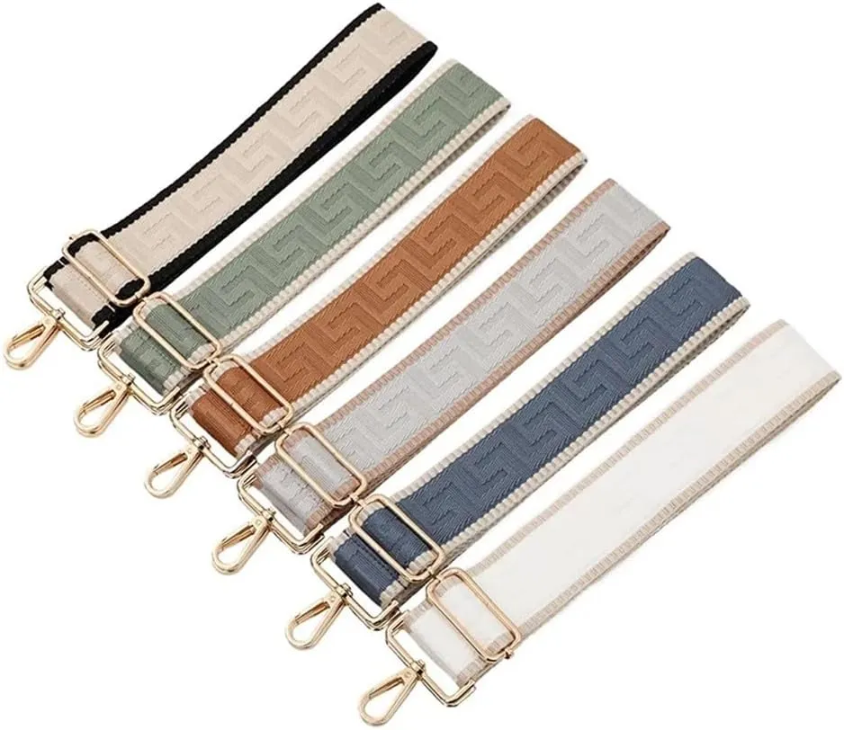 Shoulder Strap 5CM Widen Thicken Nylon Bag Shoulder Strap Accessories Single Shoulder Crossbody Bag Chain Adjustable Long Shoulder Strap Handbags Strap(Dark Green)
