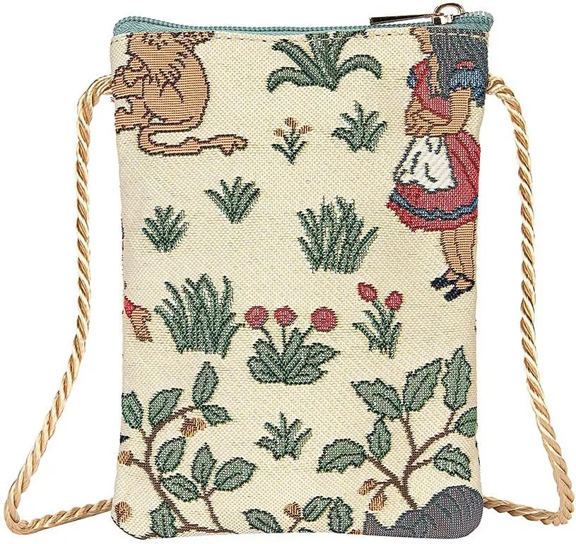 Signare Tapestry Mini Crossbody Phone Bag Credit Card Purse