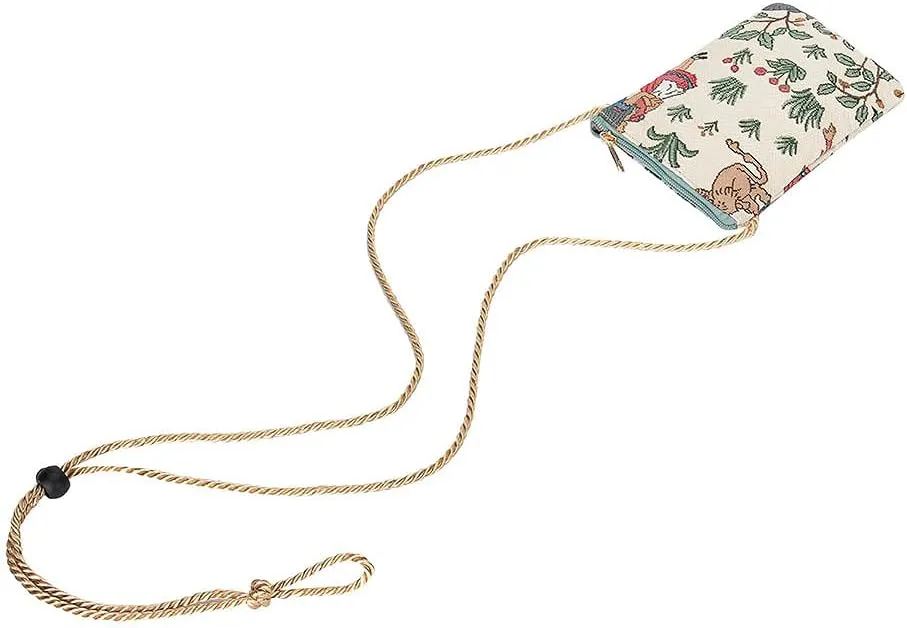 Signare Tapestry Mini Crossbody Phone Bag Credit Card Purse