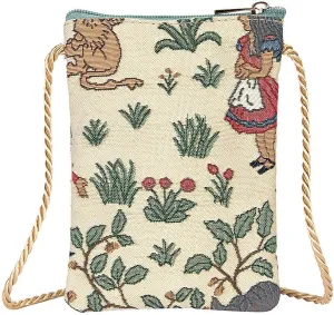 Signare Tapestry Mini Crossbody Phone Bag Credit Card Purse