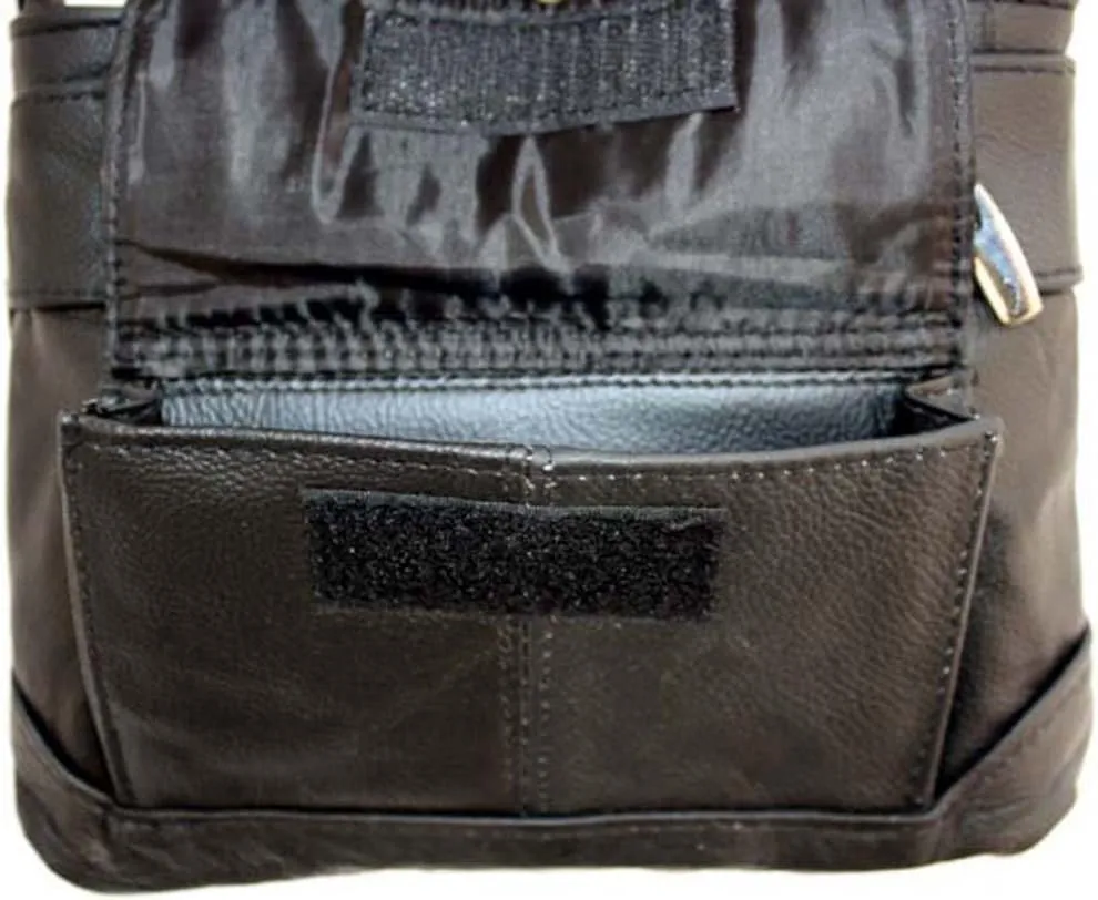 SILVERFEVER Women's Crossbody Handbag Leather Travel Ladies Phone Bag Genuine Cowhide Purse