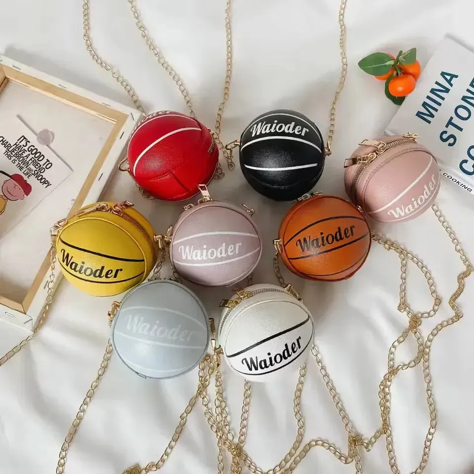 Slam Dunk Basketball Crossbody Bag