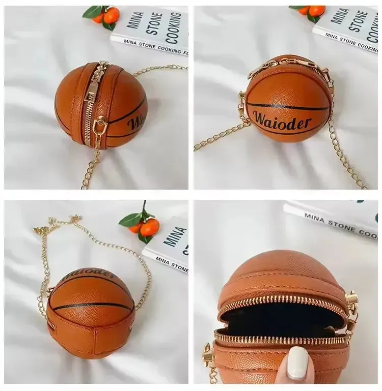 Slam Dunk Basketball Crossbody Bag