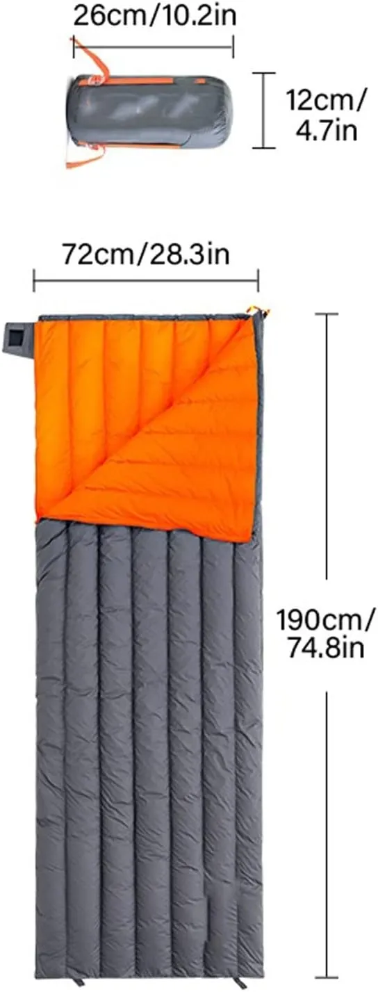 Sleeping Bags Camping Ultralight Sleeping Bag Down Waterproof Bag Portable Outerdoor Warm Travel Sleeping Bags