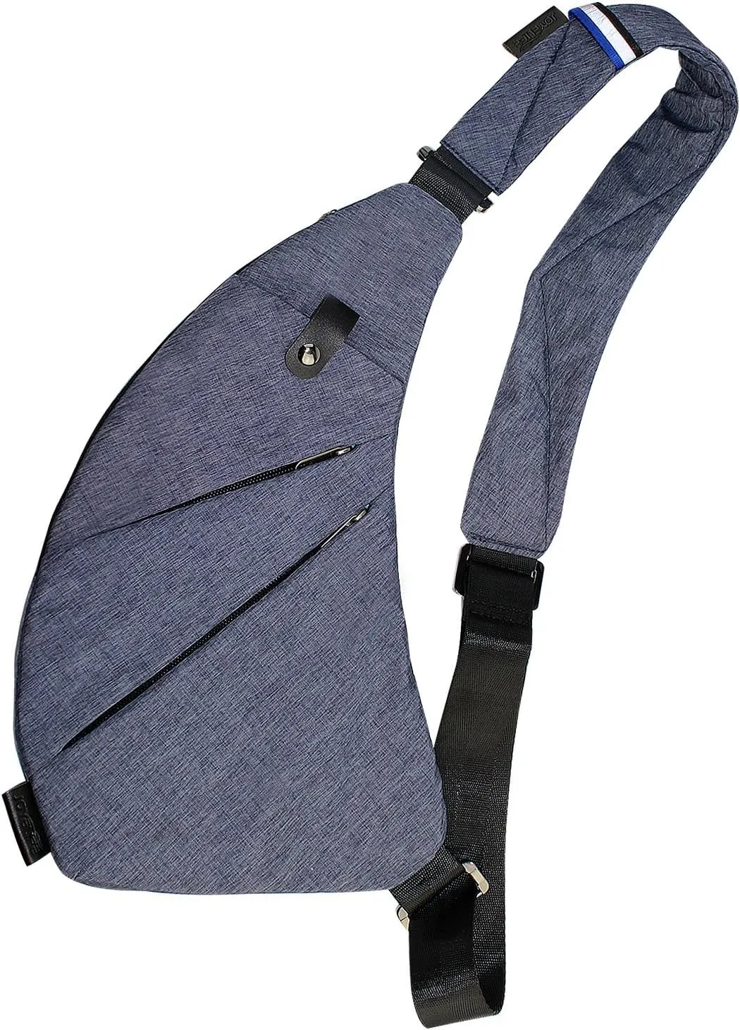 Sling Bag Crossbody Chest Shoulder-Personal Pocket Bag Anti Theft Travel Bags Daypack for Men Women Water Resistance