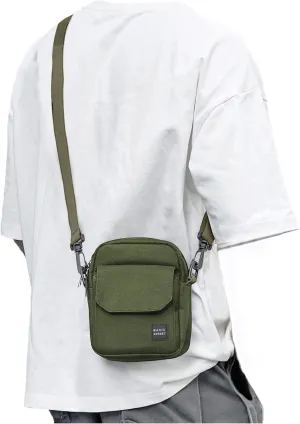 Small Crossbody Bag Side Shoulder Bag For Men, Women Mini Messenger Bag