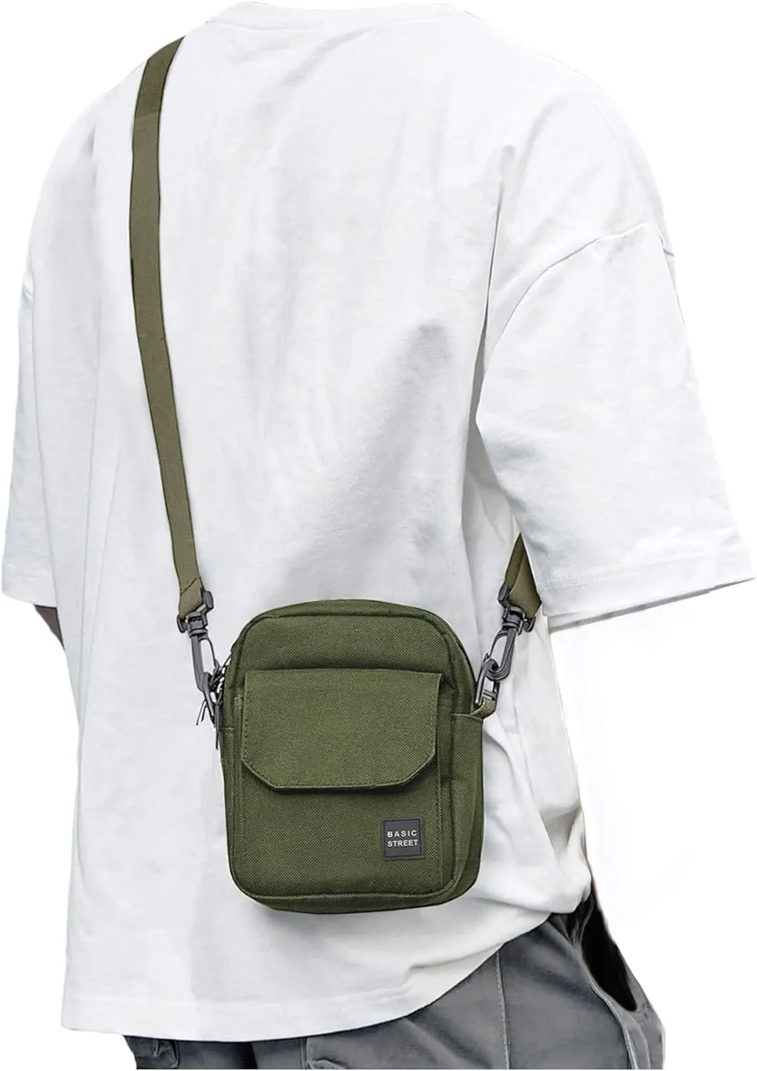 Small Crossbody Bag Side Shoulder Bag For Men, Women Mini Messenger Bag