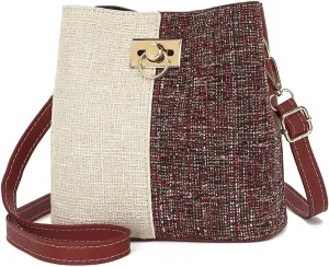 Small Crossbody Bags for Women - Bucket Bags Crossbody Shoulder Purse Women Handbags with Adjustable Strap