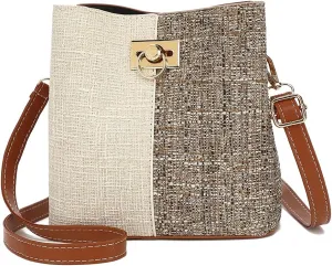 Small Crossbody Bags for Women - Bucket Bags Crossbody Shoulder Purse Women Handbags with Adjustable Strap