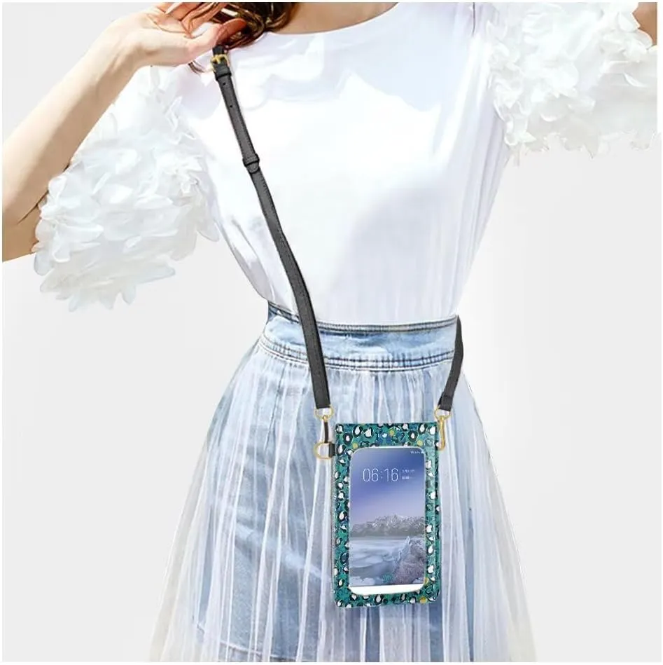 Small Crossbody Bags for Women Cell Phone Purse Leather Shoulder Handbags Medium Size
