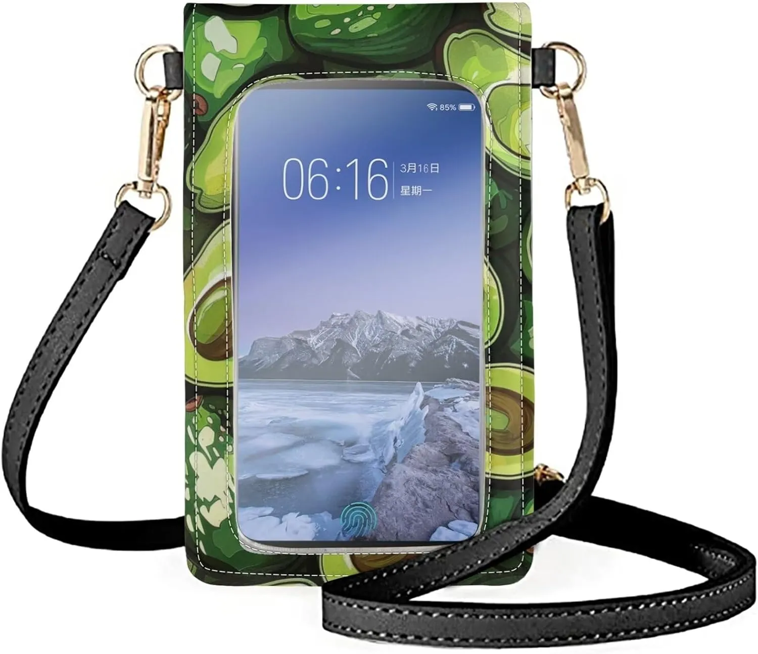 Small Crossbody Bags for Women Cell Phone Purse Leather Shoulder Handbags Medium Size