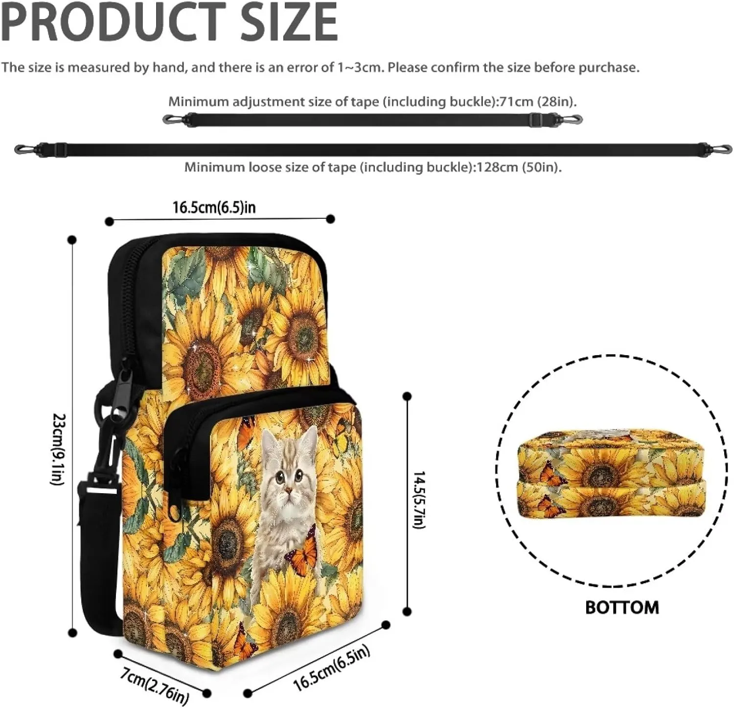 Small Crossbody Bags for Women Men Small Messenger Bag Purses Fanny Pack Wallet Bag Coin Purse Backpack Handbag