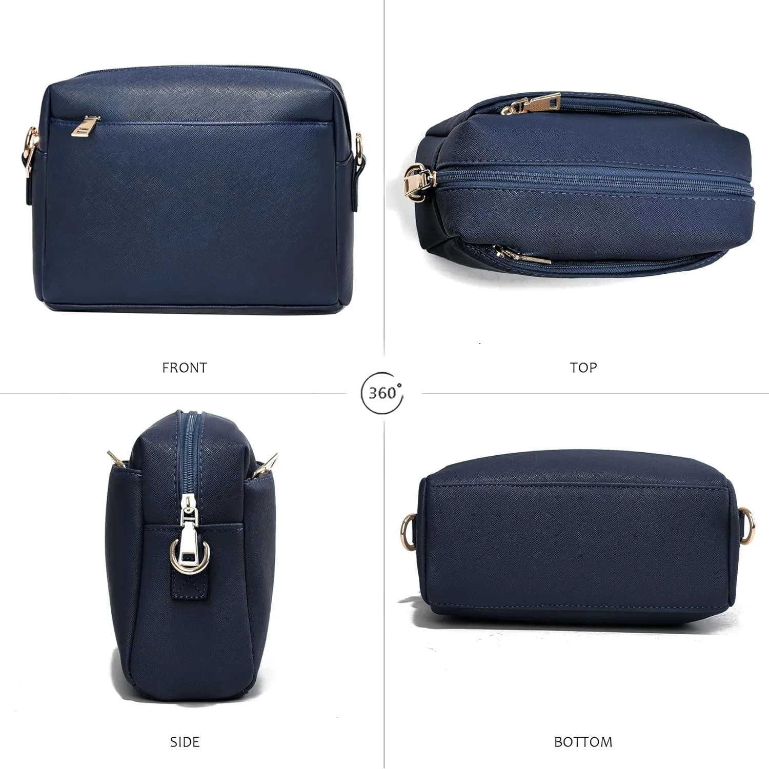 Small Crossbody Bags for Women Vegan Leather Purses Women's Shoulder Handbags Wallet Satchel Cross Body Purse