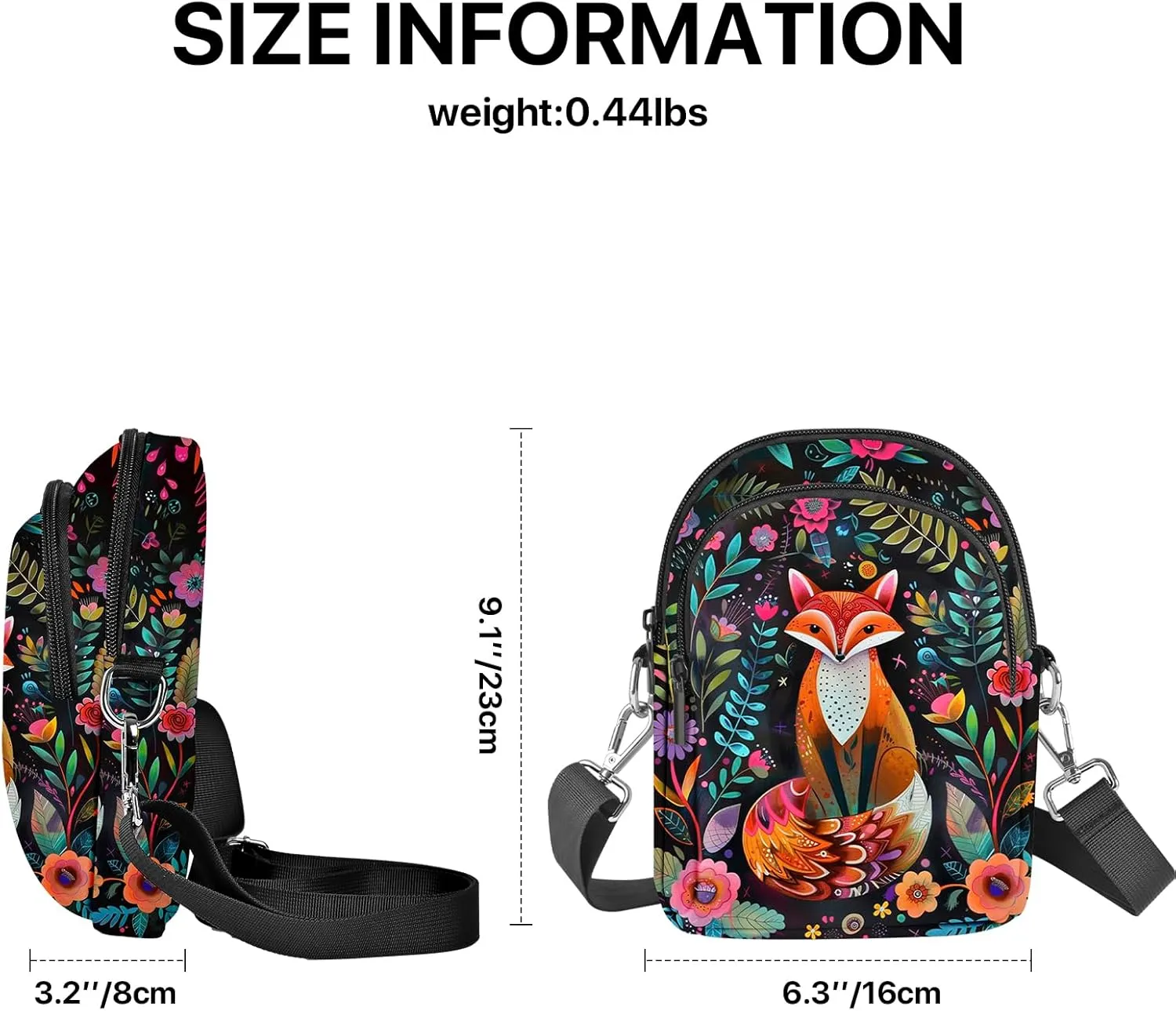 Small Crossbody Bags for Women Waterproof Cell Phone Bag Wallet Purse with Card Slots Adjustable Strap