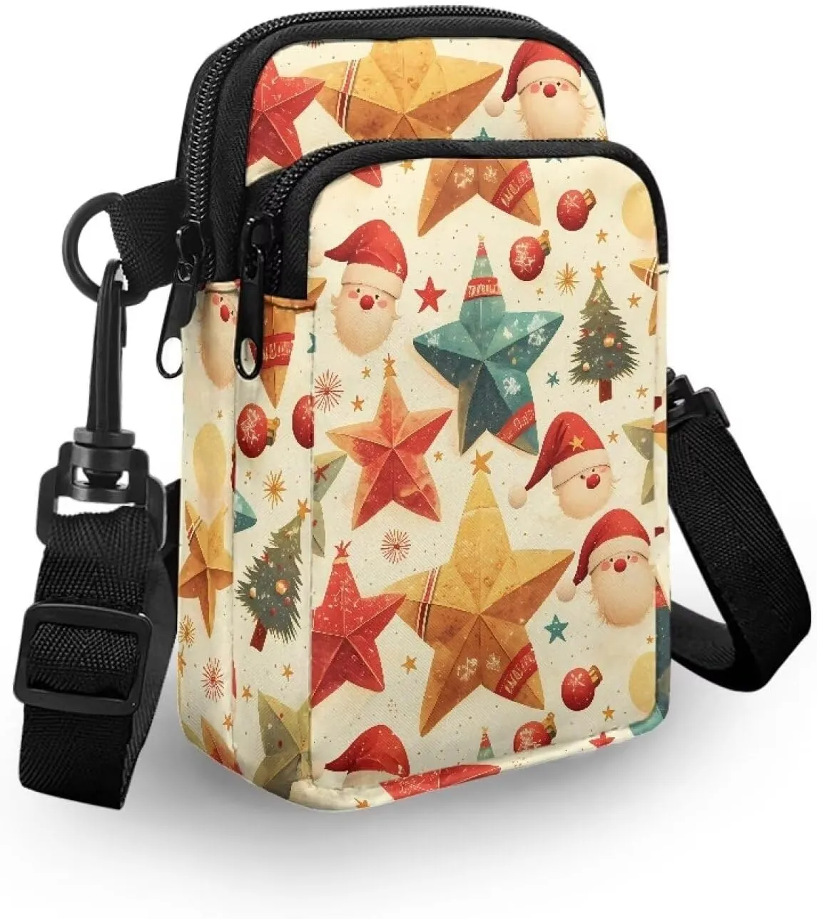 Small Crossbody Bags Purses for Women, Cartoon Animals Travel Cell Phone Pouch Bag Zipper Mini Shoulder Bag