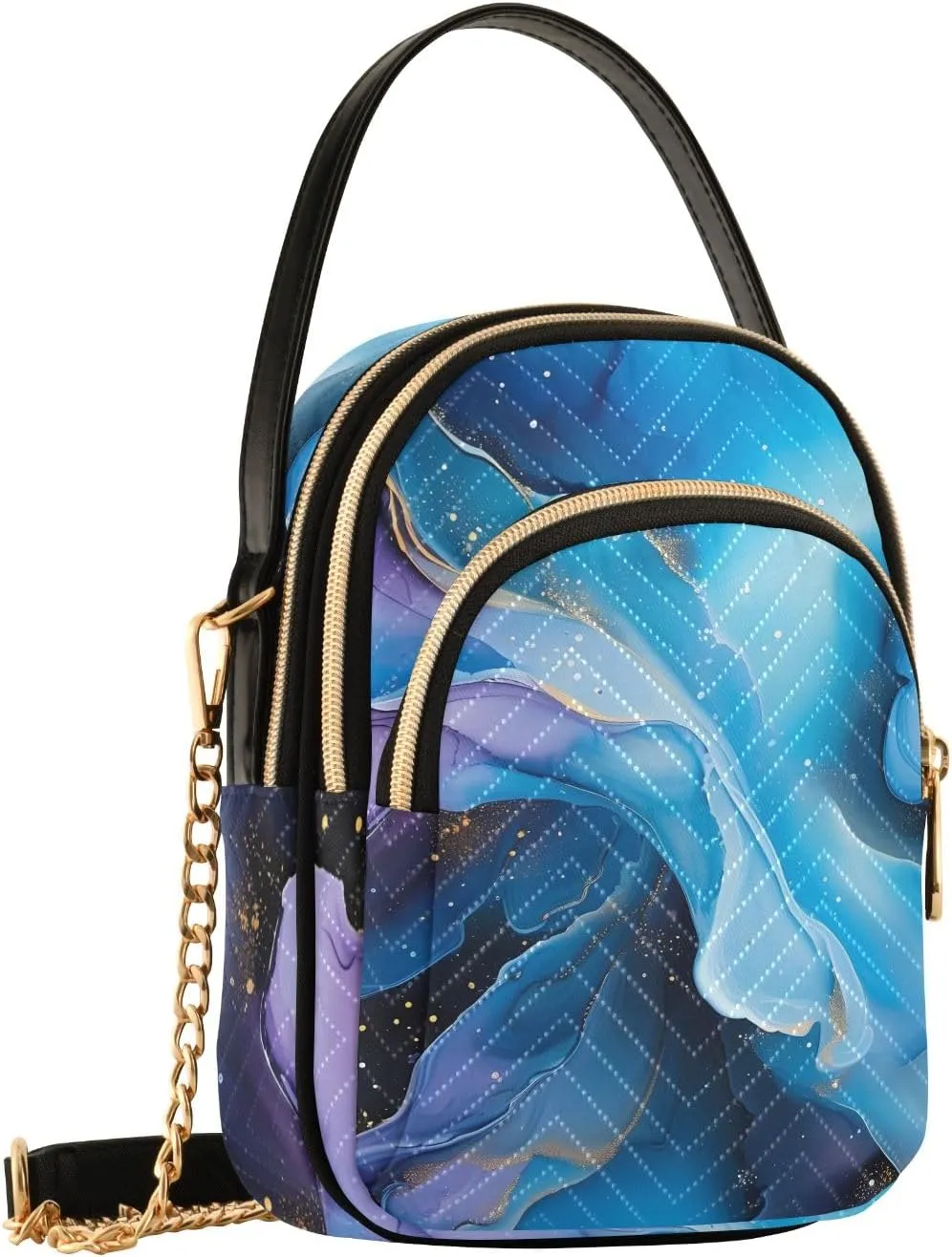 Small Handbag Crossbody Bag for Women Quilted Bags Shoulder Purse Phone Wallet Chain Bag