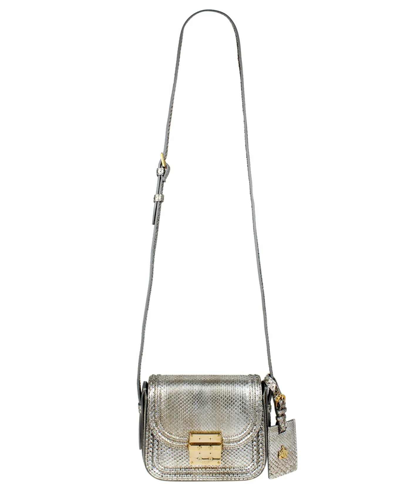 Small Lala Python Shoulder Bag