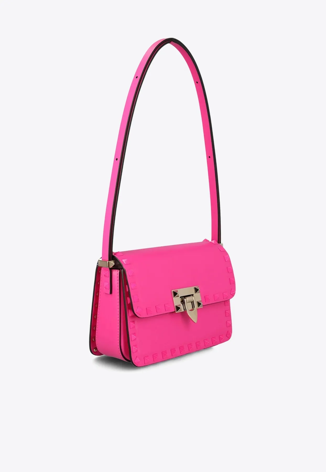 Small Rockstud 23 Leather Shoulder Bag