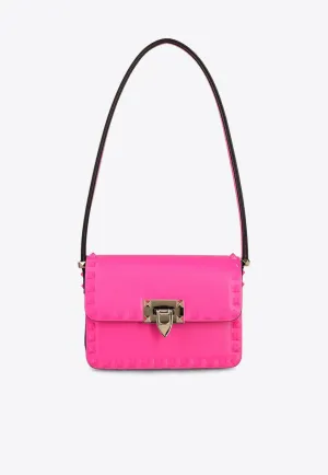 Small Rockstud 23 Leather Shoulder Bag