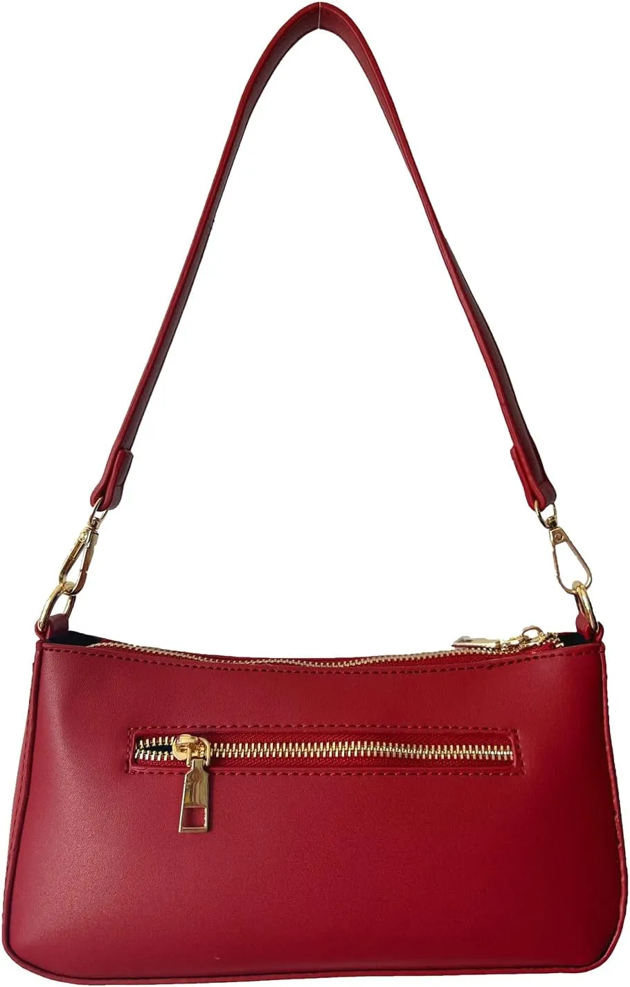 Small Shoulder Bag for Women Trendy Purse Retro Vegan Leather Hobo Purses Clutch Tote HandBags with Zipper Closure