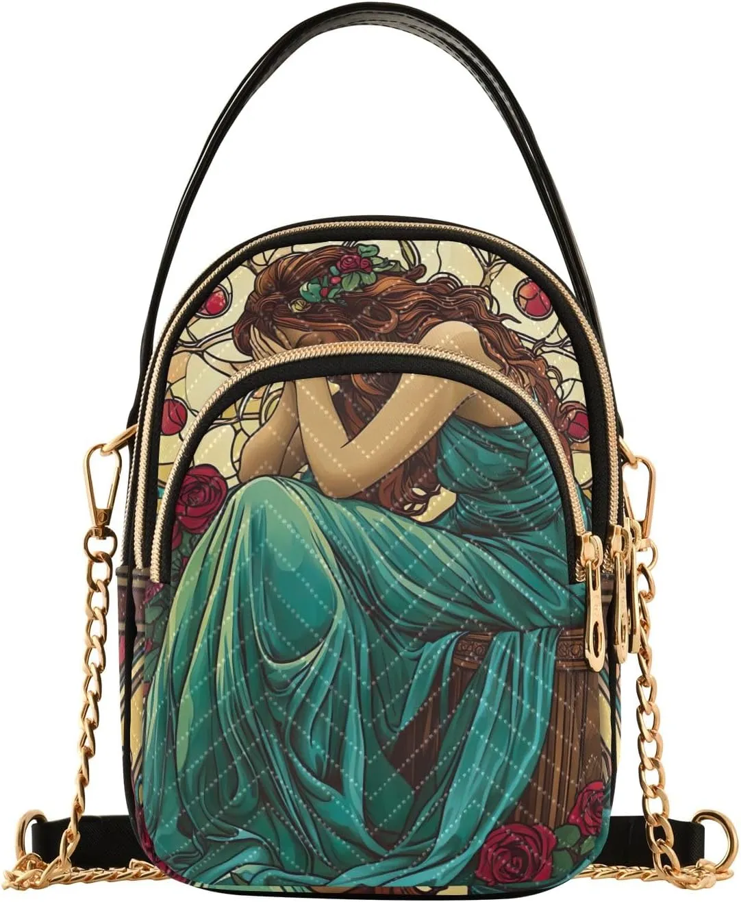 Small Shoulder Bags for Women Purse with Chain