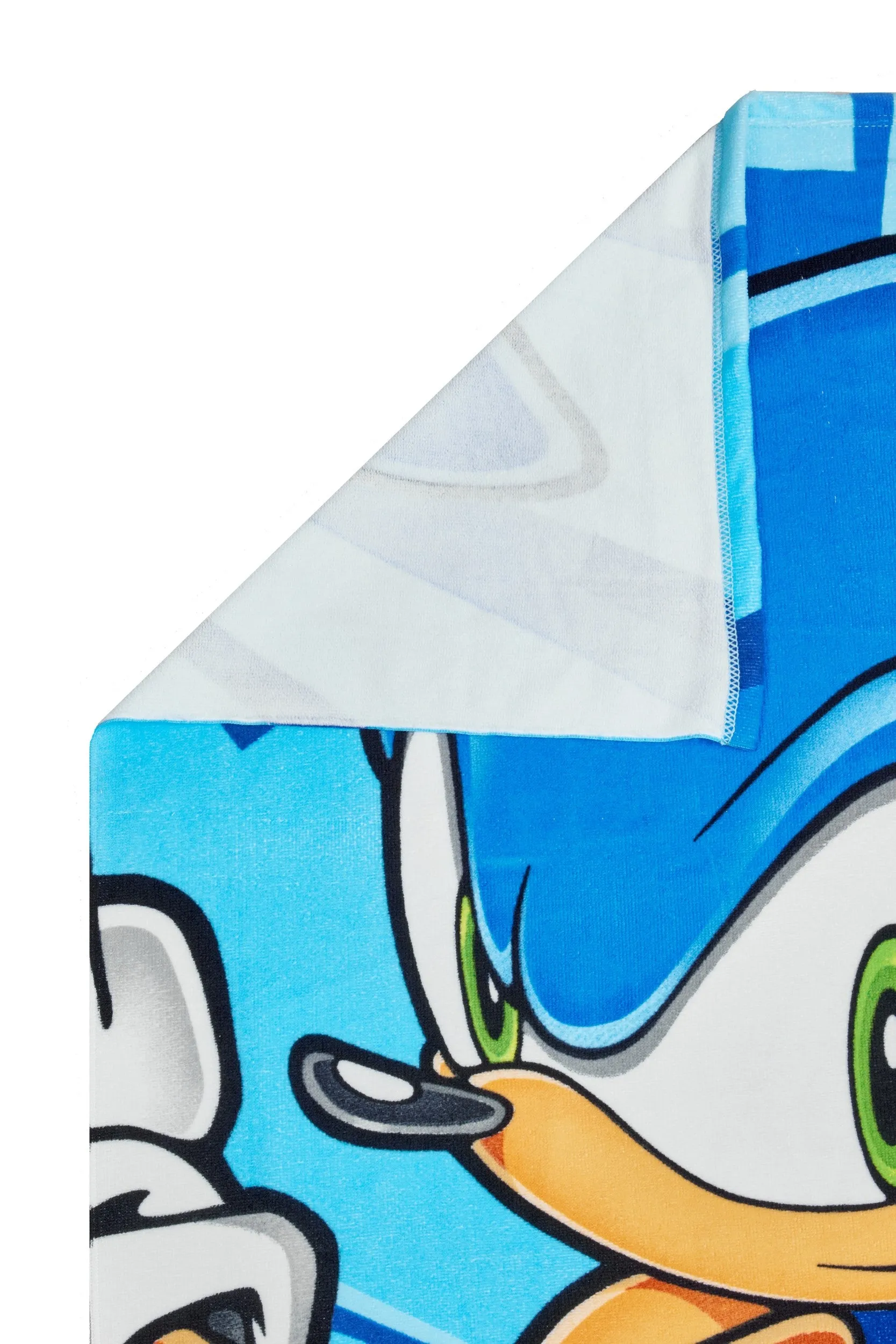 Sonic The Hedgehog Towel & Pull String Bag